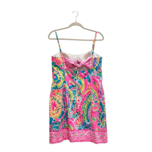 Lilly Pulitzer Shelli Dress in Come Out of Your Shell Pink Sz 10 Style# 25133 - Picture 8 of 14